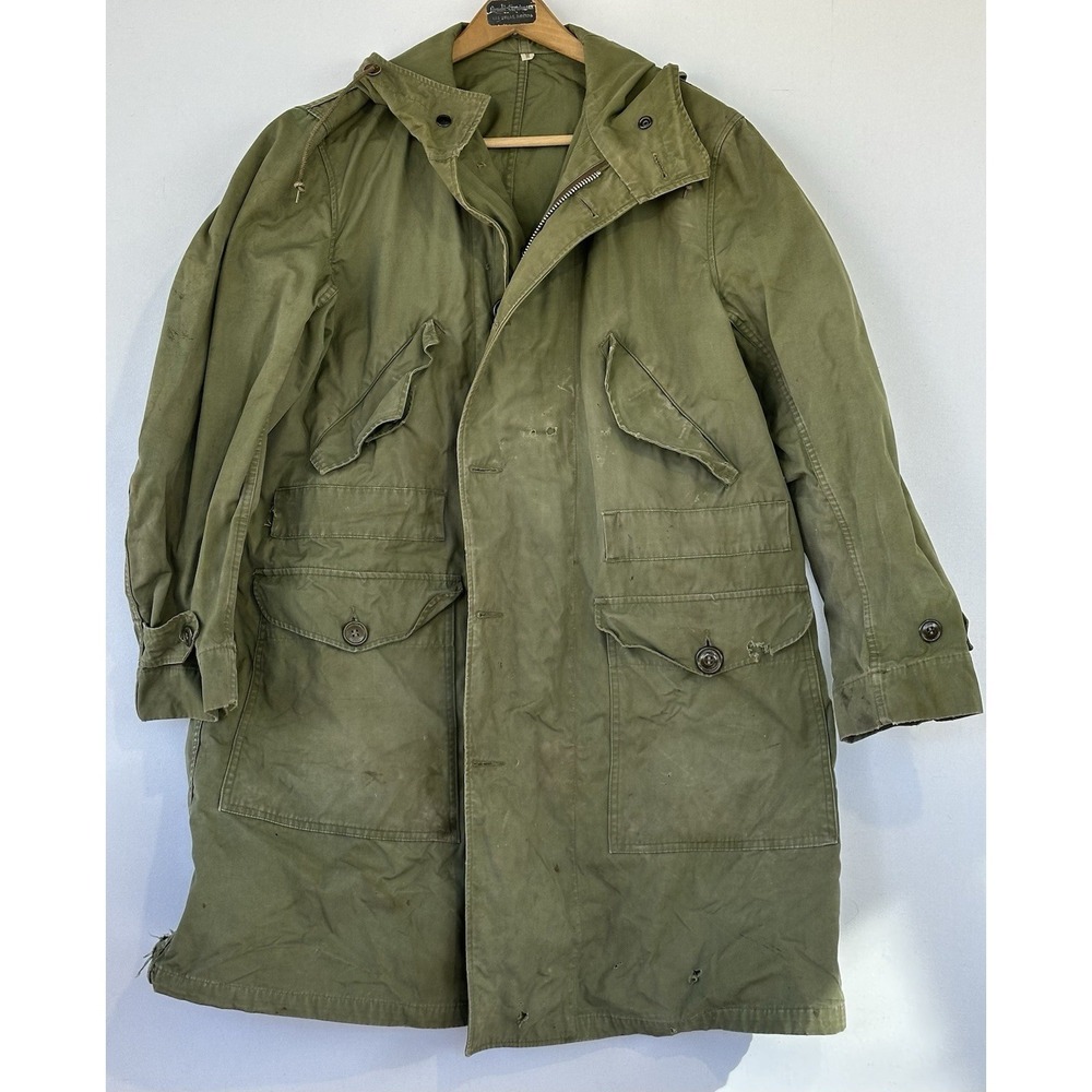 VTG Warcore Jacket USAF Coat  40's Grunge Punk Retro Gorpcore Men's M